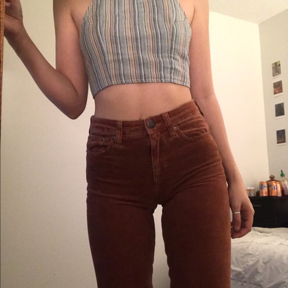 American Eagle Outfitters Denim - American Eagle High-Rise Crop Flare Jeans